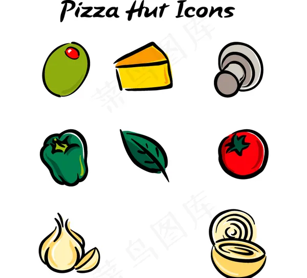Pizza_Hut logo设计欣...ai矢量模版下载