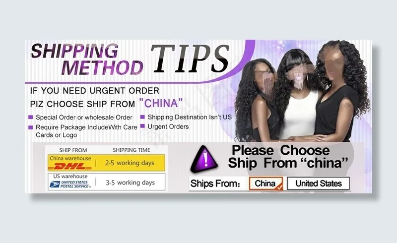 发货选择物流信息紫色大方美女设计t...psd模版下载