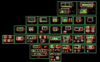 酒店六至十二楼平面及装修图