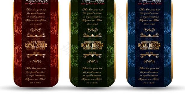 金色欧式花纹底纹图片