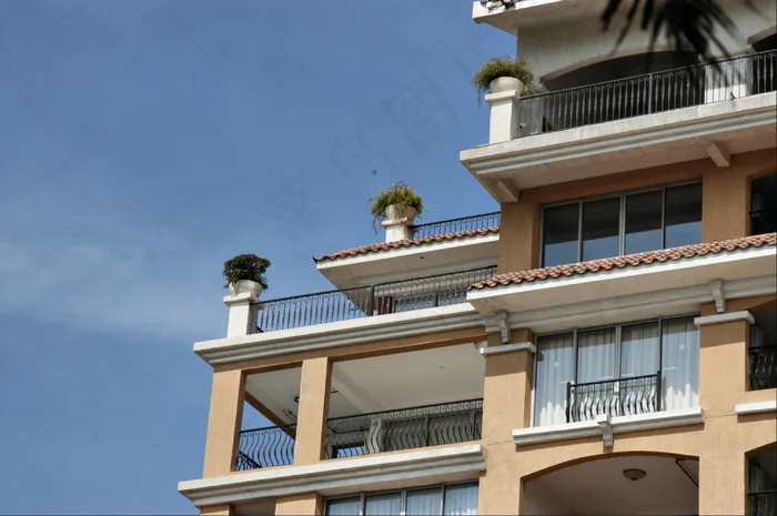 大气的楼盘一角图片