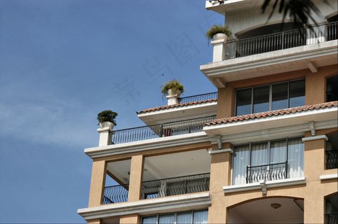 大气的楼盘一角图片