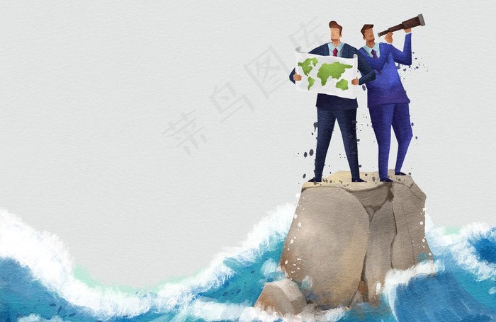 企业海报(4961X3508(DPI:300))psd模版下载