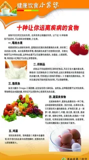 健康饮食健康常识图片