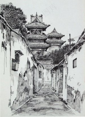 京城小巷图片