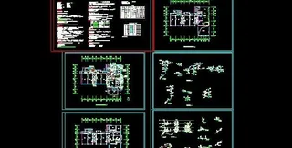 两层幼儿园给排水设计图