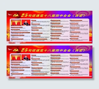 速览十八届四中全会决图片