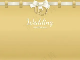 婚礼请柬背景图片