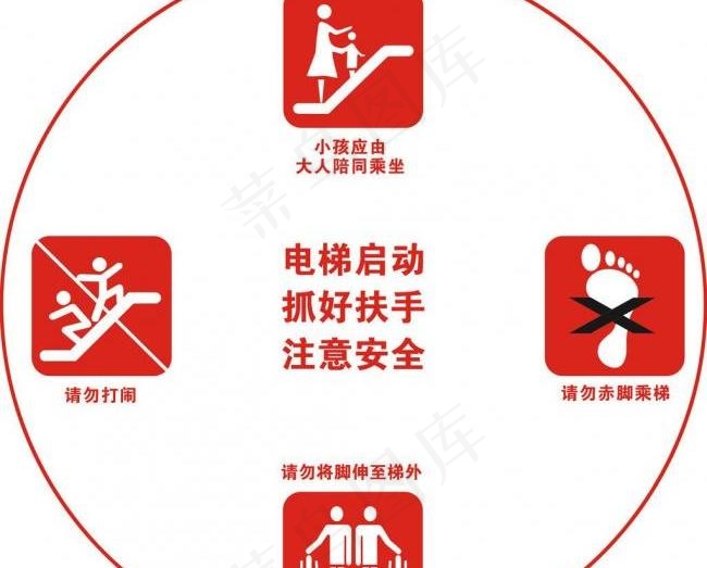 安全导视图片psd模版下载