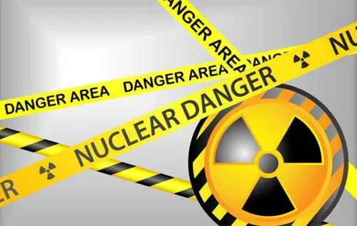 警示牌与警示线矢量素材