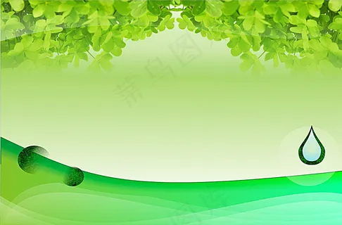 环保 绿色底图图片