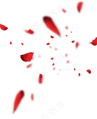 花瓣桃花樱花玫瑰花唯美花瓣素材