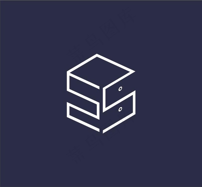 线条LOGO设计cdr矢量模版下载