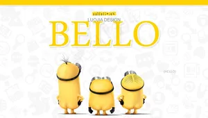 Bello小黄人ppt模板预览图