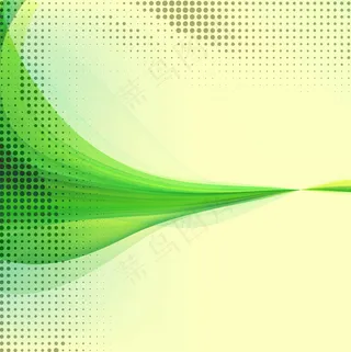 绿色背景矢量图