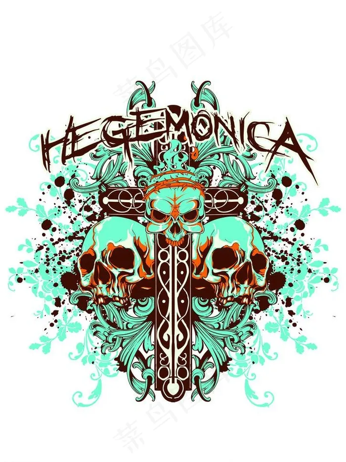 t恤图案图片eps,ai矢量模版下载