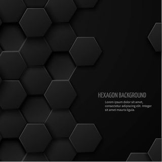 黑色六角型背景