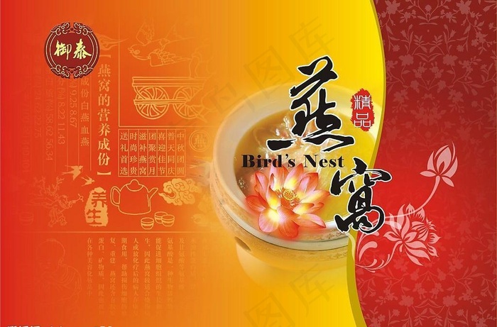 燕窝包装设计图片cdr矢量模版下载