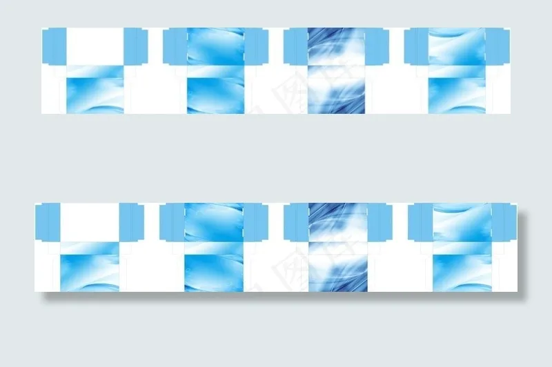 清爽的包装图片cdr矢量模版下载