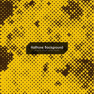 黄色背景矢量图