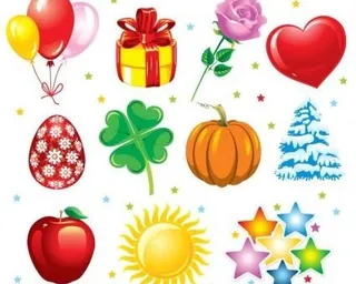 假日对象向量集