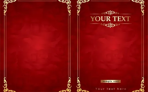 欧式金色高档花纹背景图片