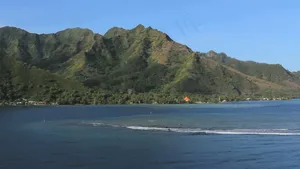 波拉波拉泻湖入口间隔股票视频