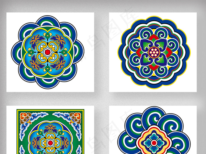 中国风古典背景装饰边框PNG素材