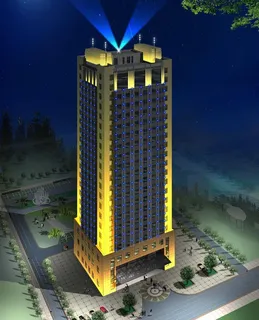 楼体亮化方案图片 楼体亮化方案图片