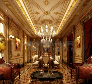 酒店宾馆大堂大厅3dmax模型模板...