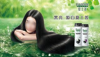 夏士莲洗发露广告图片