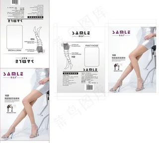 丝袜包装图片