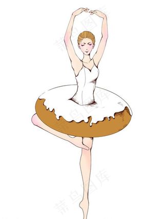 甜甜圈形象图片