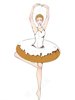 甜甜圈形象图片