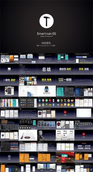 锤子系统用户深度体验报告ppt素材预览图