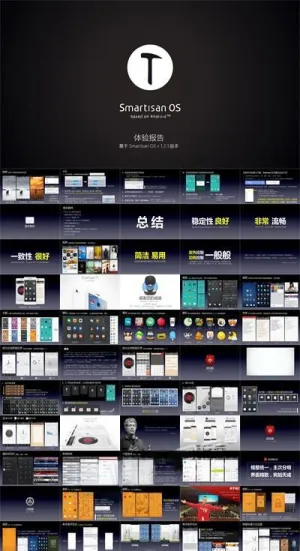 锤子系统用户深度体验报告ppt素材预览图