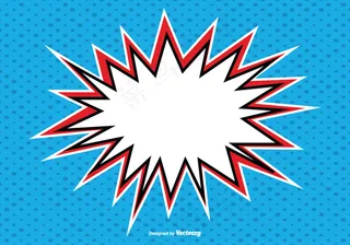 漫画风格背景插图