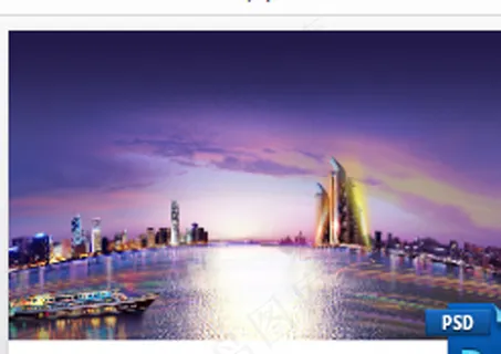 江景豪宅报广图