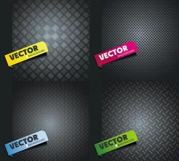 金属纹理矢量素材