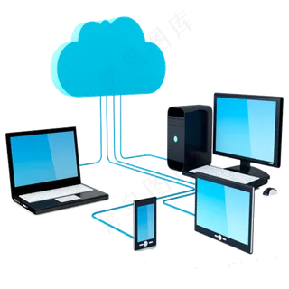 各种网络设备网络系统免抠png透明素材