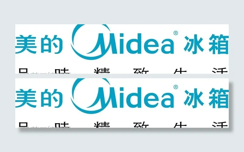 美的logo图片ai矢量模版下载