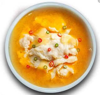 巴沙鱼、汤、鱼、黄色、美食、饮食行业、图片