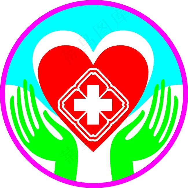 心形个性LOGO设计矢量素材