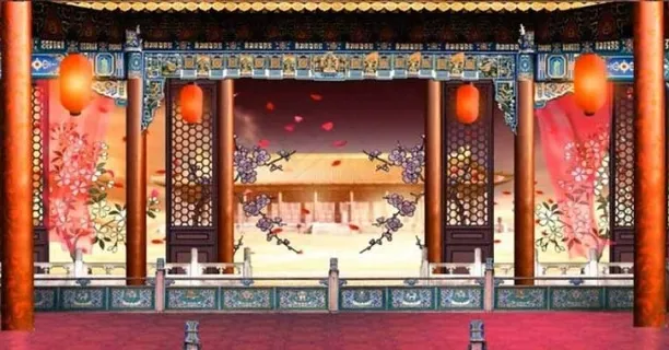 古典戏曲舞台背景
