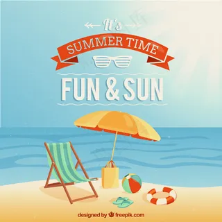 黄色背景矢量图