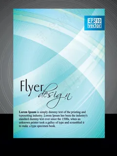 矢量绚丽画册封面