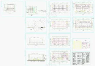 食堂设计施工图纸