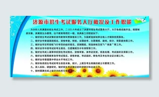 招生考试概况工作职能图片