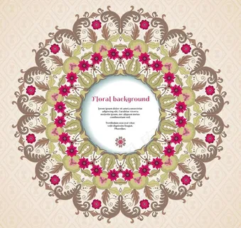 欧式花纹背景图片 欧式花纹背景图片