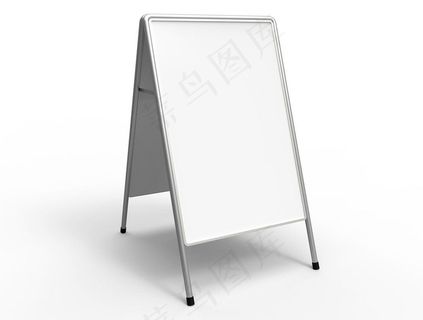 空白易拉宝模板图片